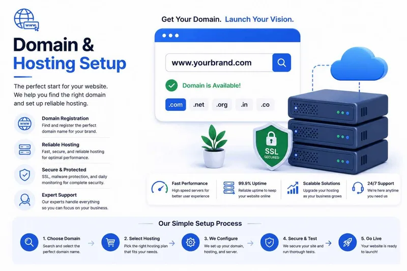 Domain & Hosting Setup