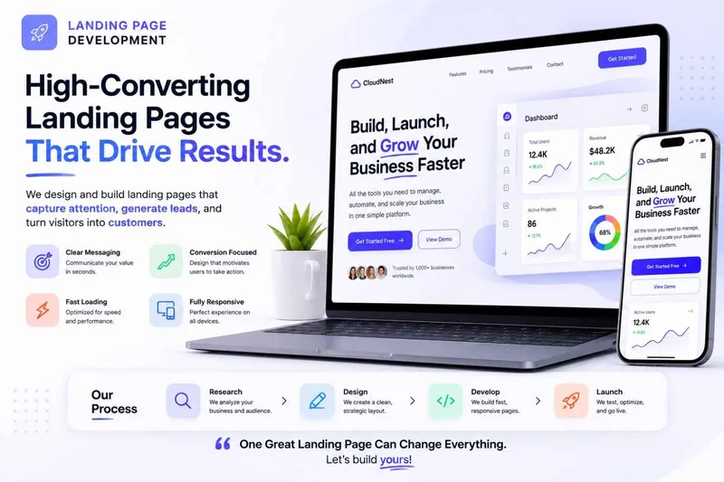 Landing Page Development